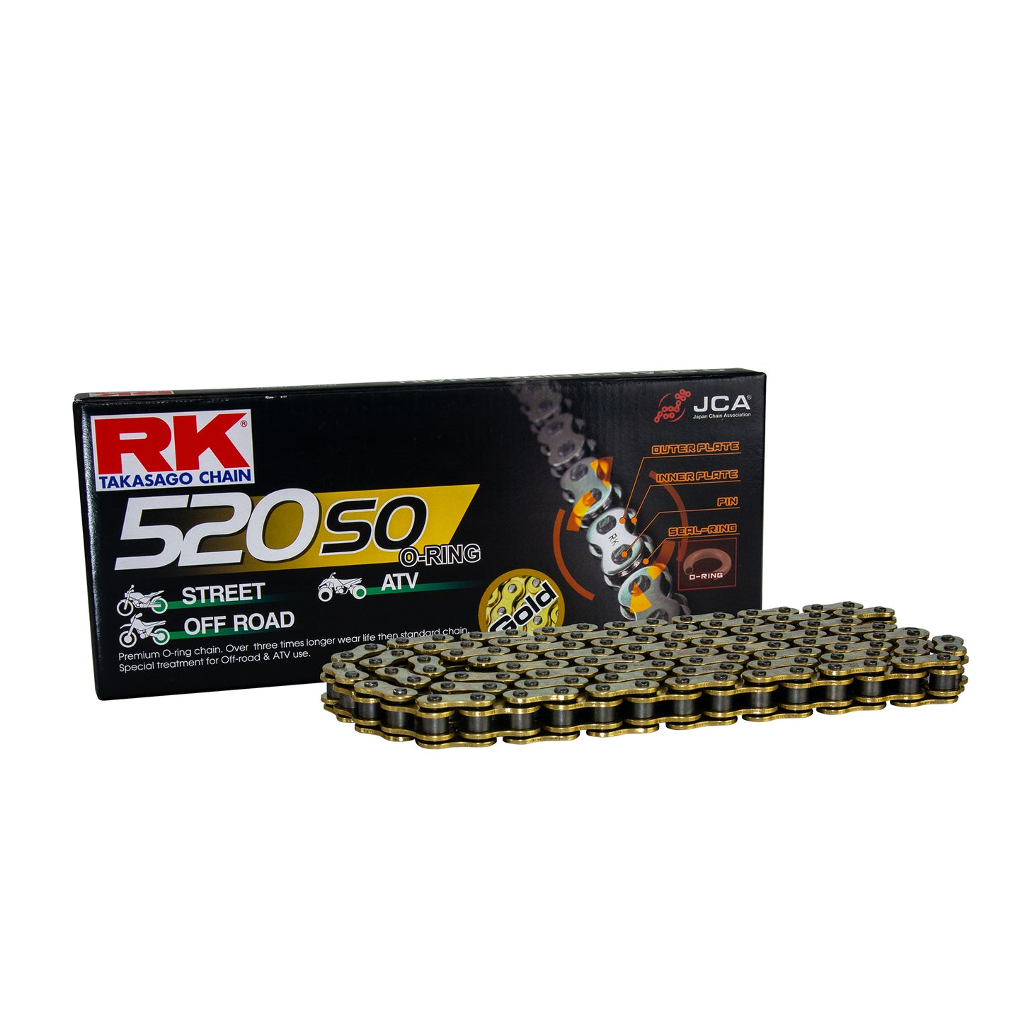 RK GB520SO-CLFZ Con Rivet Link