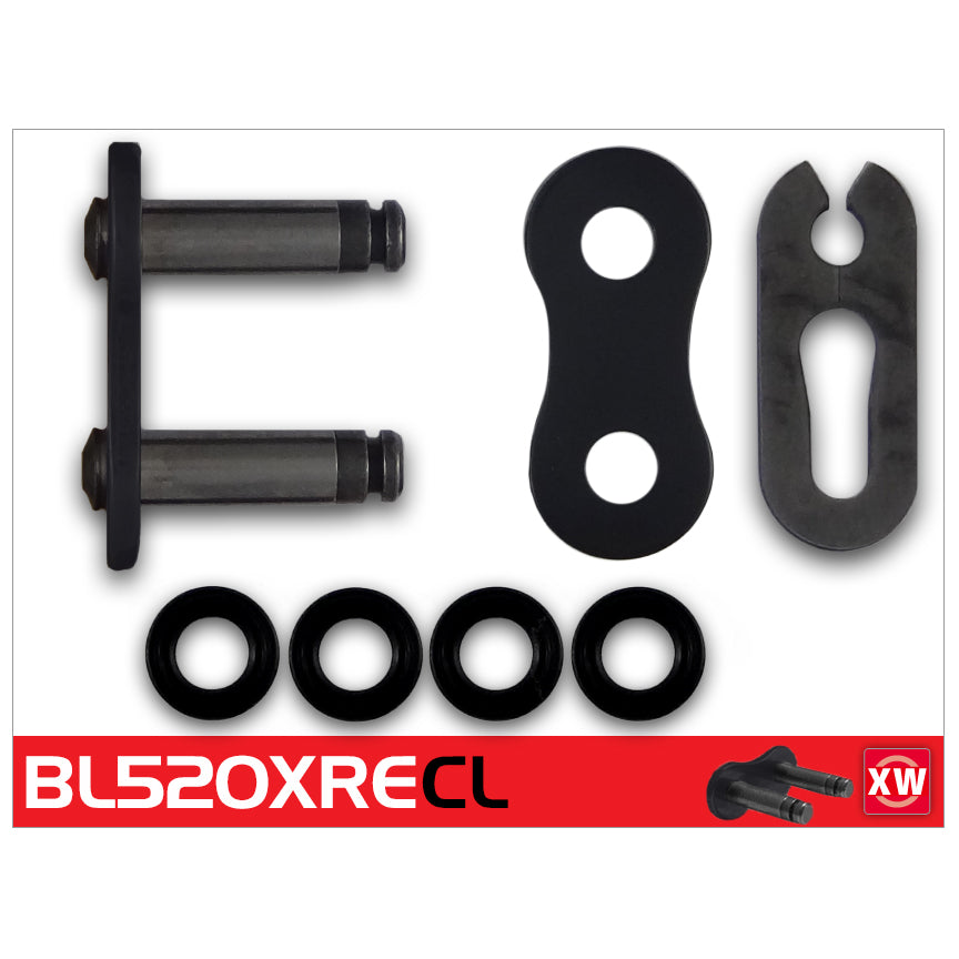 RK BL520XRE-CL Black Scale XW-Ring Con Clip Link