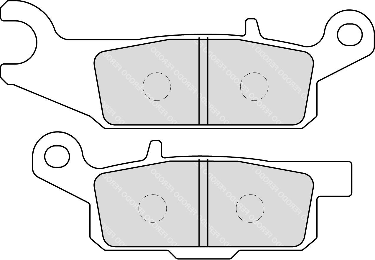 Ferodo FDB220EFP Platinum Compound Pad - FA062