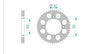 Sprocket Rear 2066-47 AFAM 15104 Alloy JTR 798-47 - Special Order