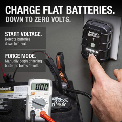 NOCO Genius 1A Smart Battery Charger