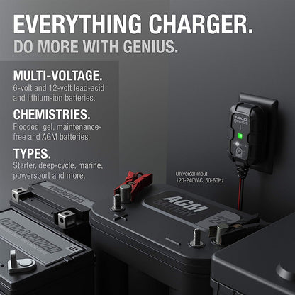 NOCO Genius 1A Smart Battery Charger