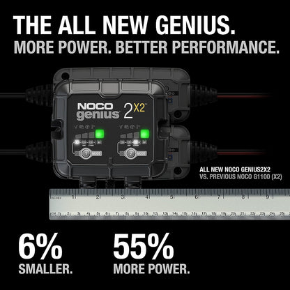 NOCO GENIUS 4A 2-Bank smart battery charger and maintainer