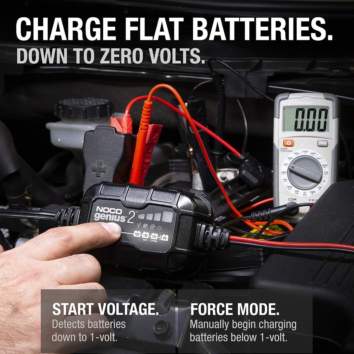 NOCO GENIUS 2A Smart battery charger and maintainer