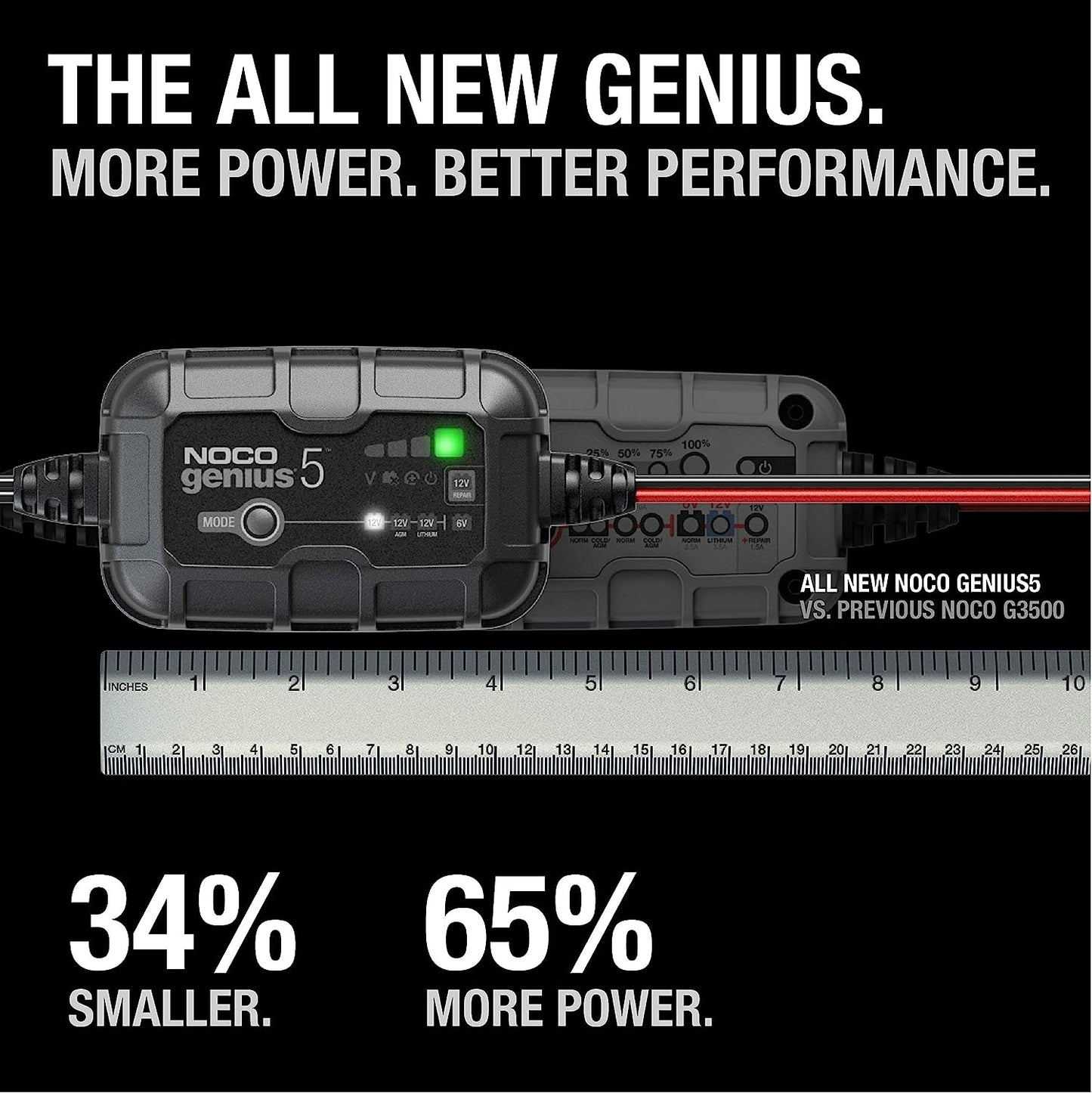 NOCO GENIUS 5A Smart battery charger and maintainer