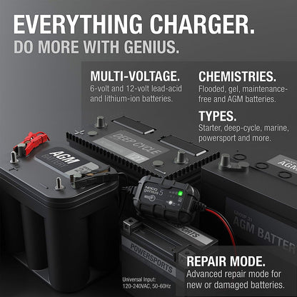 NOCO GENIUS 5A Smart battery charger and maintainer