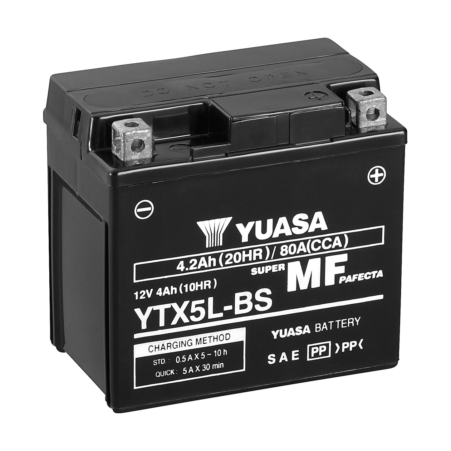 Yuasa YTX5L-BS (CP) 12V Combi-Pack MF VRLA Battery
