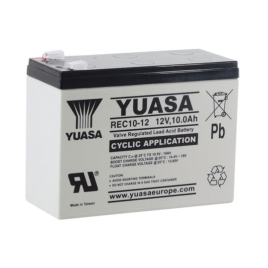 Yuasa REC 10-12 Factory Sealed 12v Battery