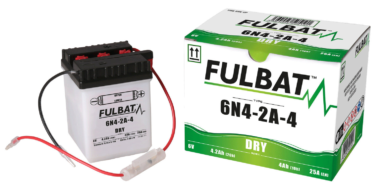 Fulbat 6N4-2A-4 (CP) Combi-Pack Battery