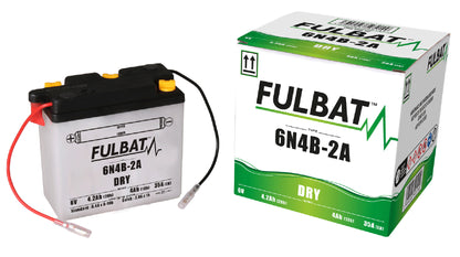 Fulbat 6N4B-2A (CP) Combi-Pack Battery