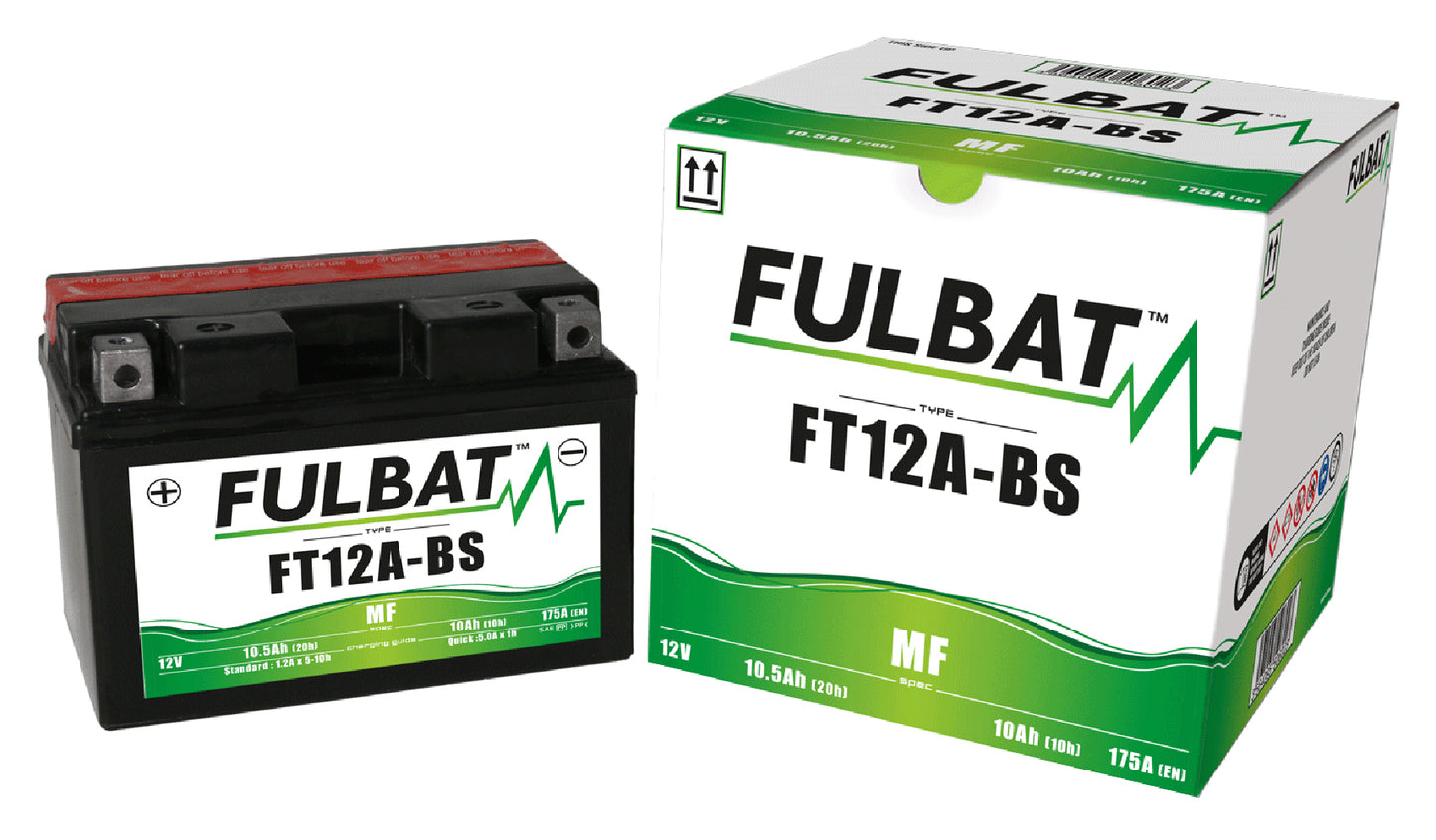 Fulbat FT12A-BS (CP) Combi-Pack MF Battery