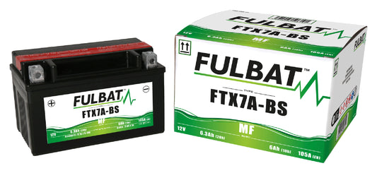 Fulbat FTX7A-BS (CP) Combi-Pack MF Battery