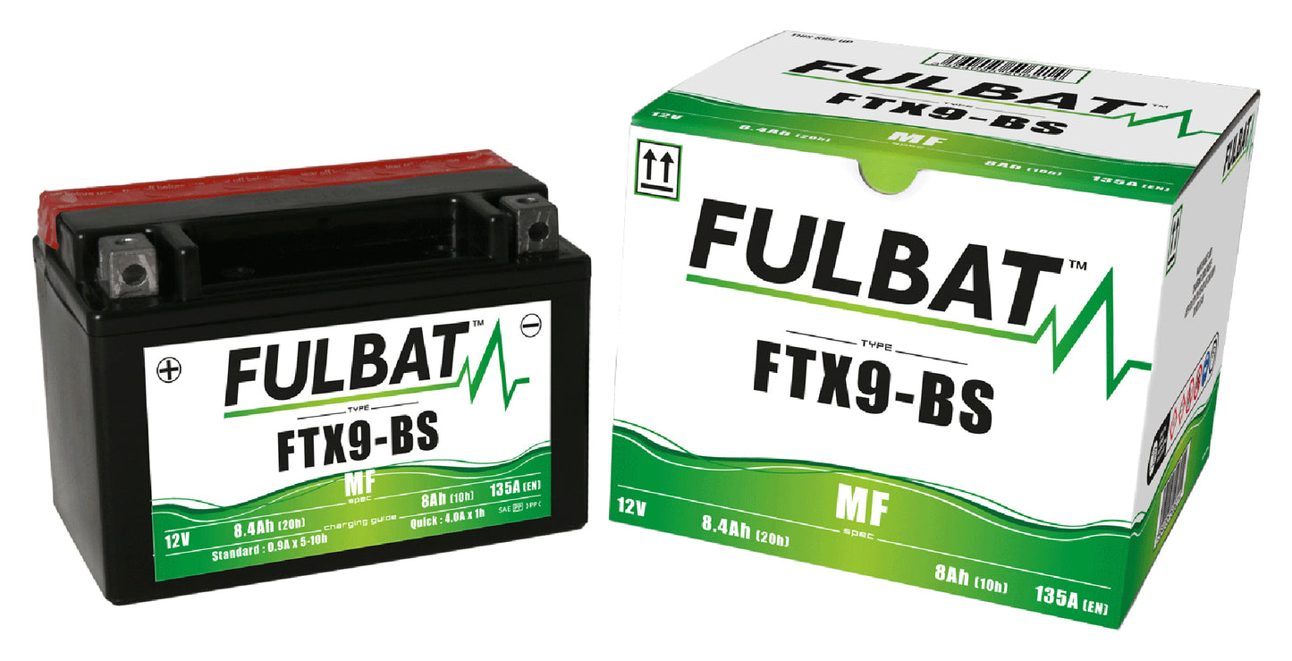 Fulbat FTX9-BS (CP) Combi-Pack MF Battery