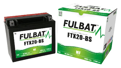 Fulbat FTX20A-BS (CP) Combi-Pack MF Battery