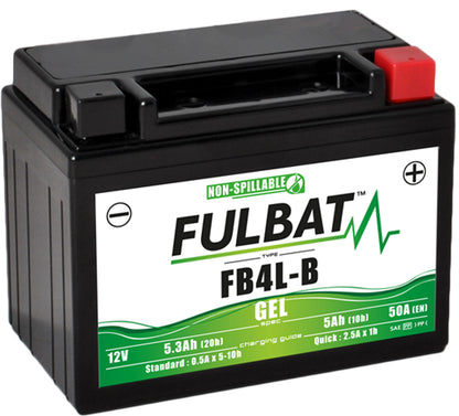 Item currently unavailable - Fulbat FB4L-B (WC) Gel Factory Activated Battery