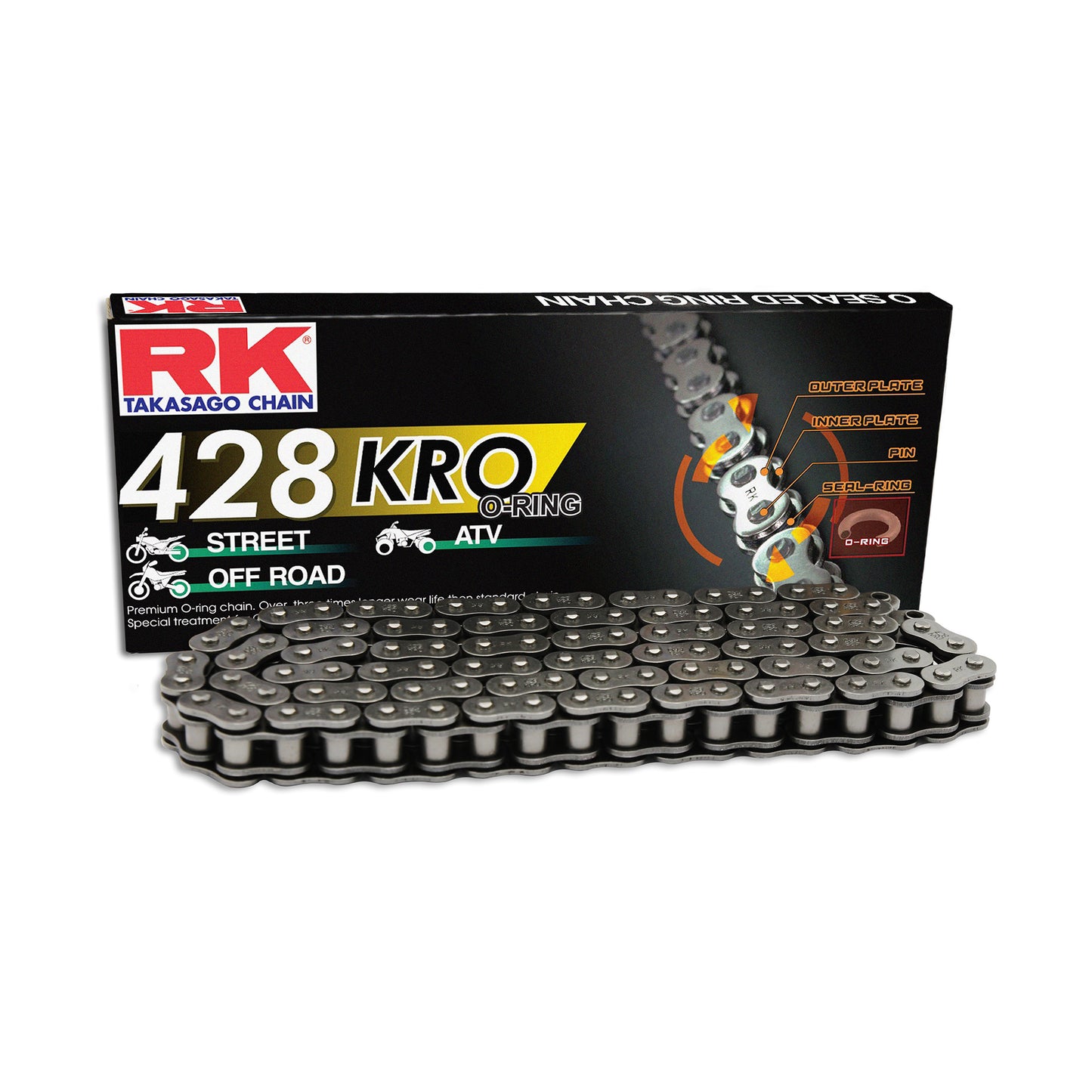 RK 428KRO-146 O-Ring Chain