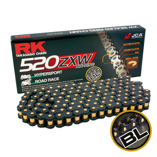 RK BL520ZXW-122 Black Scale XW-Ring Chain
