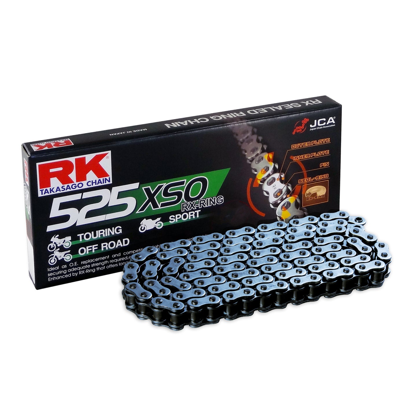 RK 525XSO-108 RX-Ring Chain