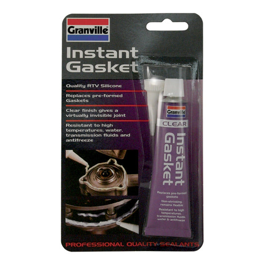 Clear Instant Gasket 40gr Singles