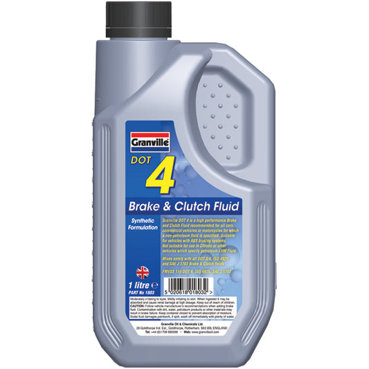 BRAKE FLUID DOT 4 1 LITRE