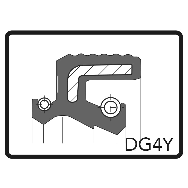 ARI.082 - Pair Of Fork Oil Seals 45 x 58 x 8.5/11 DG4Y