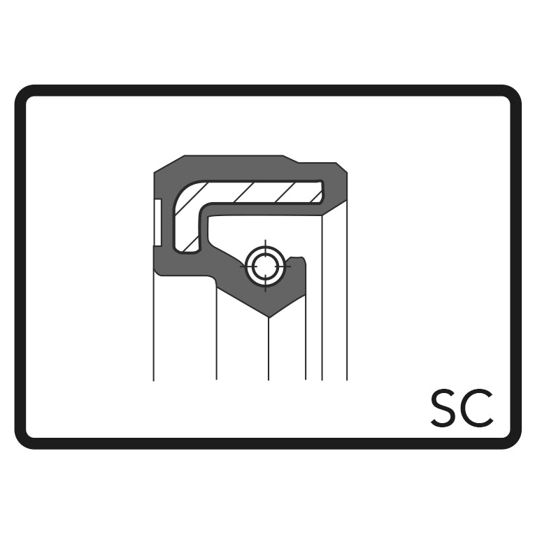 ARI.010 - Pair Of Fork Oil Seals 28 x 38 x 7 SC