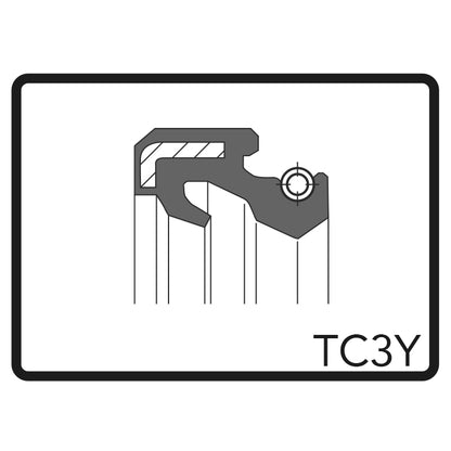 ARI.160 - Pair Of Fork Oil Seals 28.5 x 40 x 7/11 TC3Y