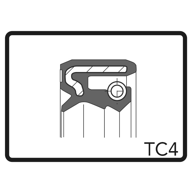 ARI.133 - Pair Of Fork Oil Seals 31.8 x 42 x 7 TC4