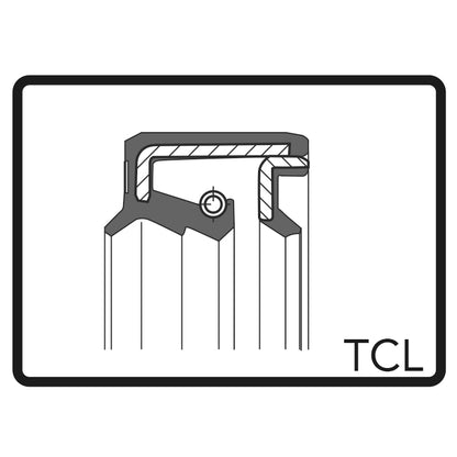 ARI.057 - Pair Of Fork Oil Seals 41 x 53 x 8/10.5 TCL