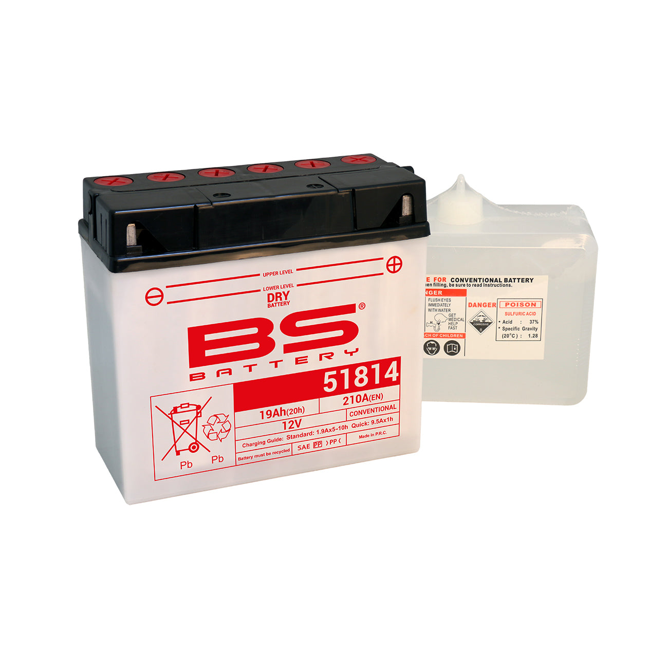 BS 51814 (DC) Combi-Pack Dry Battery