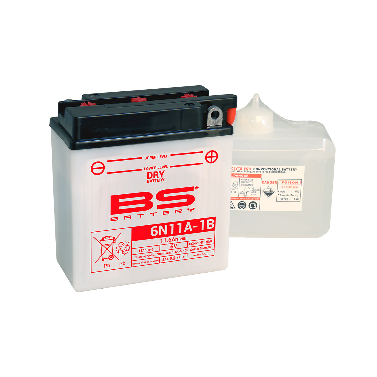 BS 6N11A-1B (DC) Combi-Pack Dry Battery