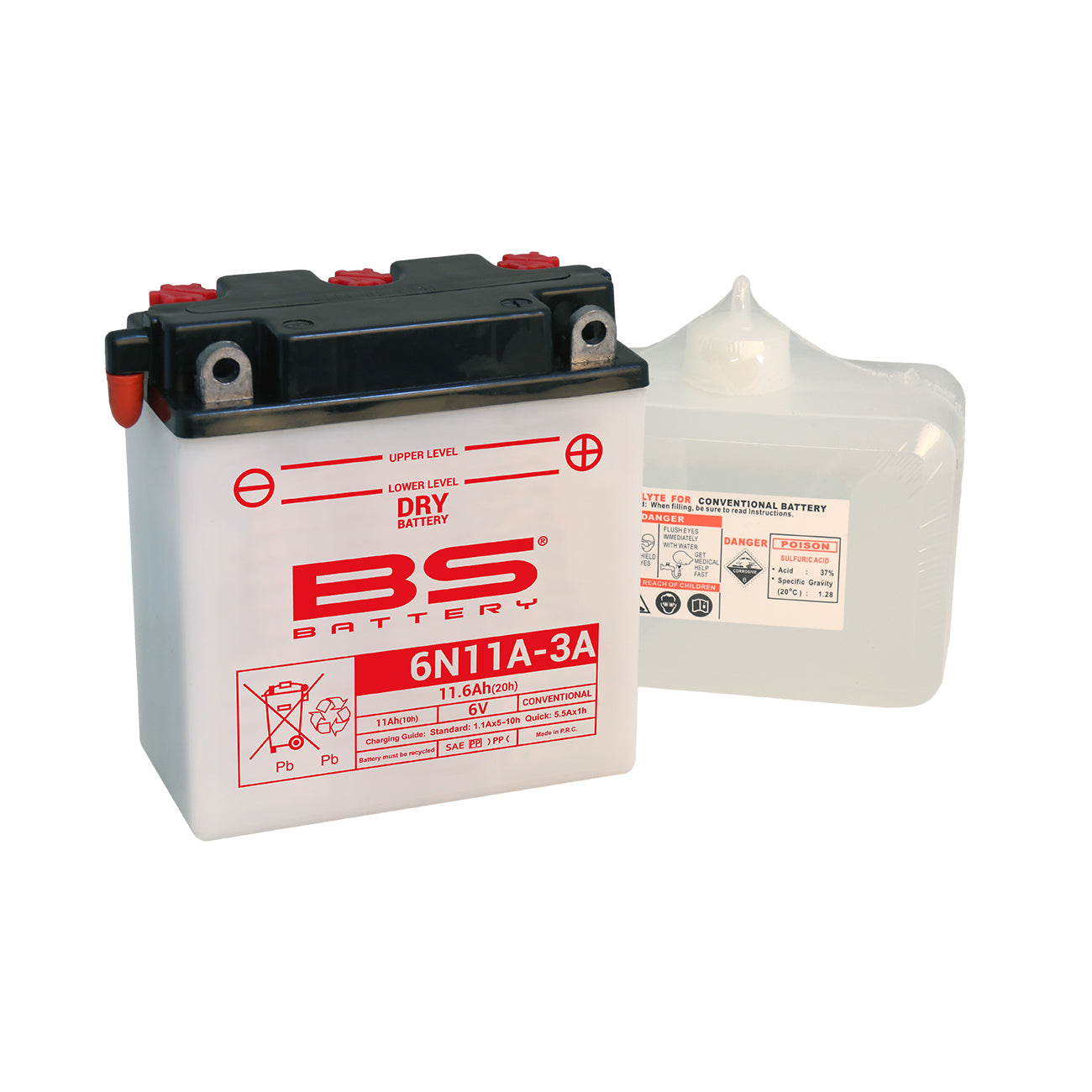 BS 6N11A-3A (DC) Combi-Pack Dry Battery