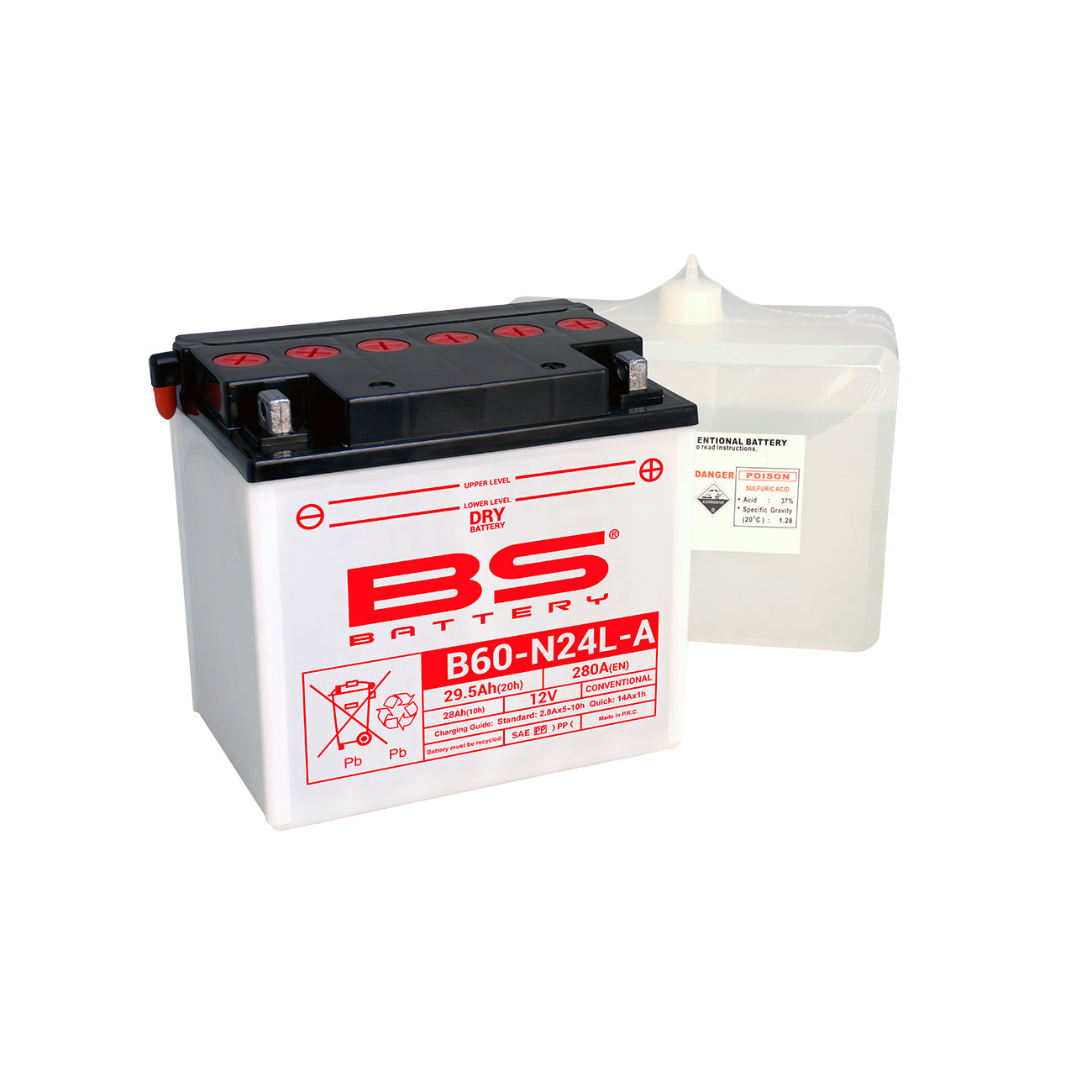 BS B60-N24L-A (DC) Combi-Pack Dry Battery