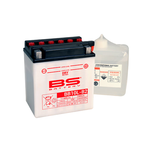 BS BB10L-B2 (12N10-3B) (DC) Combi-Pack Dry Battery