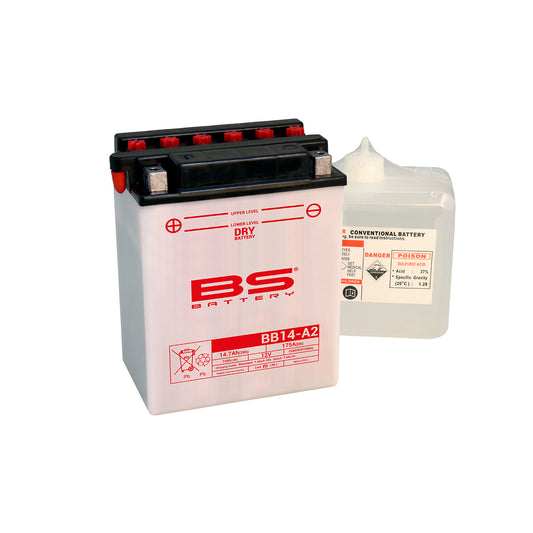 BS BB14-A2 (12N14-4A) (DC) Combi-Pack Dry Battery
