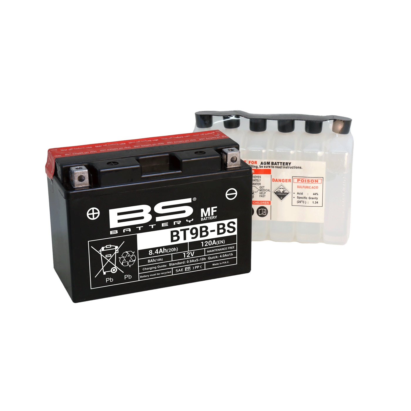 BS BT9B-BS (CP) Combi-Pack MF Battery