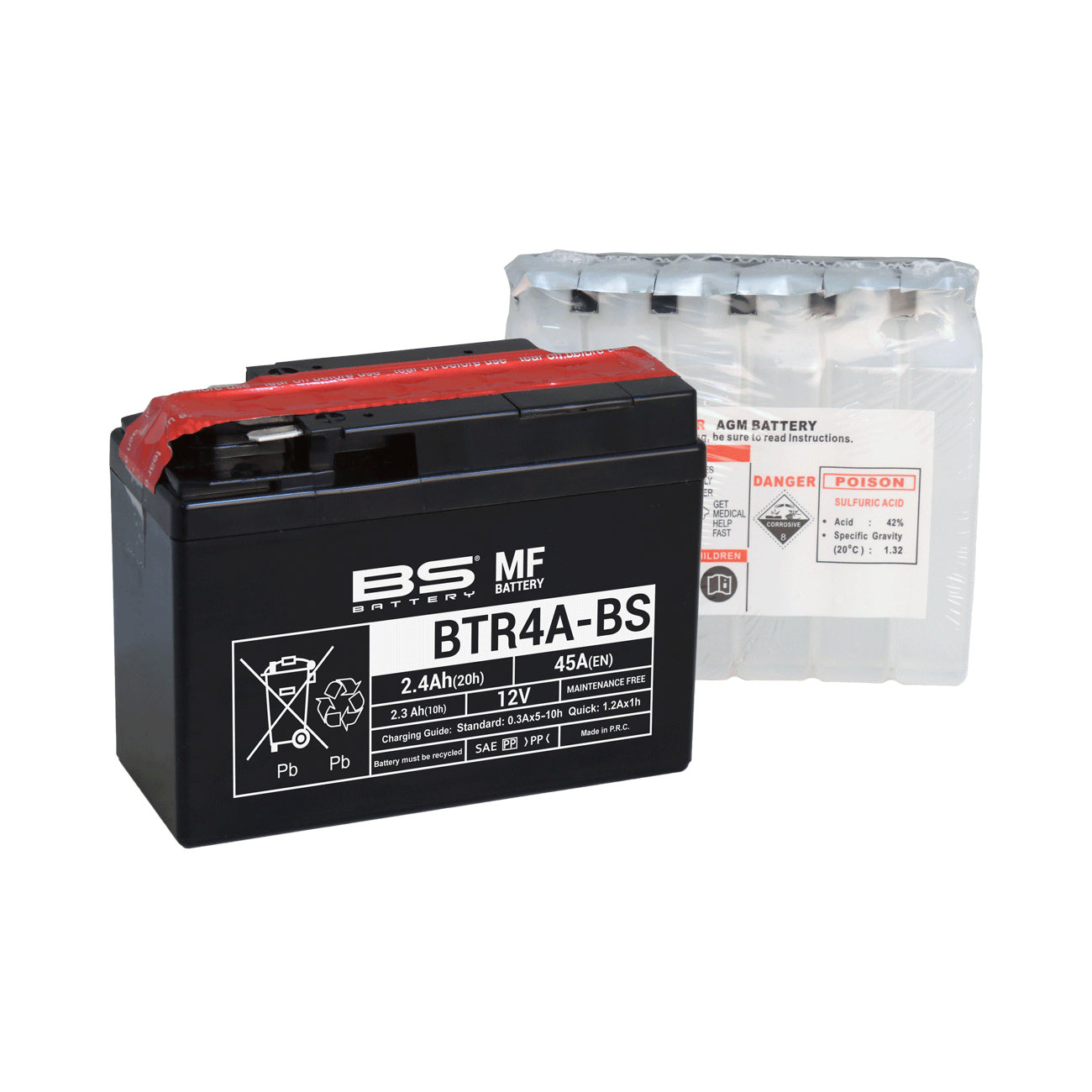 BS BTR4A-BS (CP) Combi-Pack MF Battery
