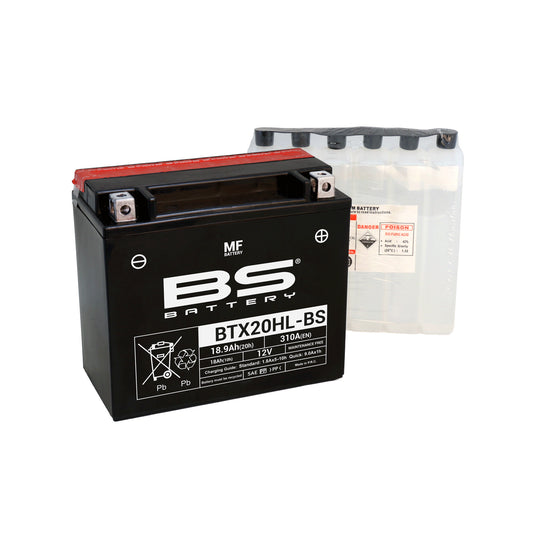 BS BTX20HL-BS (CP) Combi-Pack MF Battery