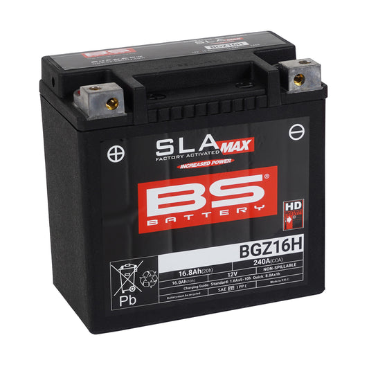 BS BGZ16H SLA Max (WC) Factory Activated Battery