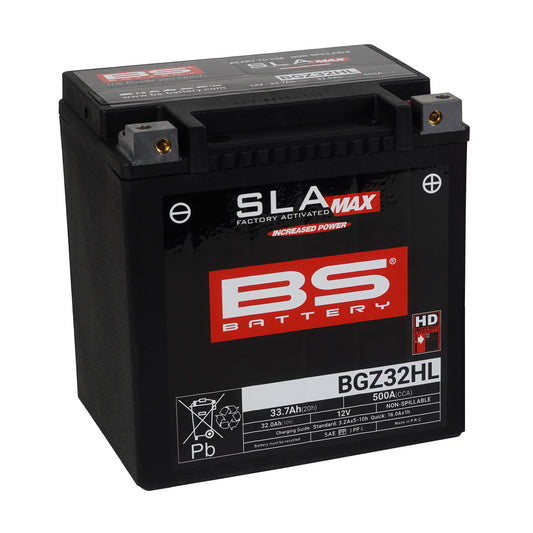 BS BGZ32HL SLA Max (WC) Factory Activated Battery