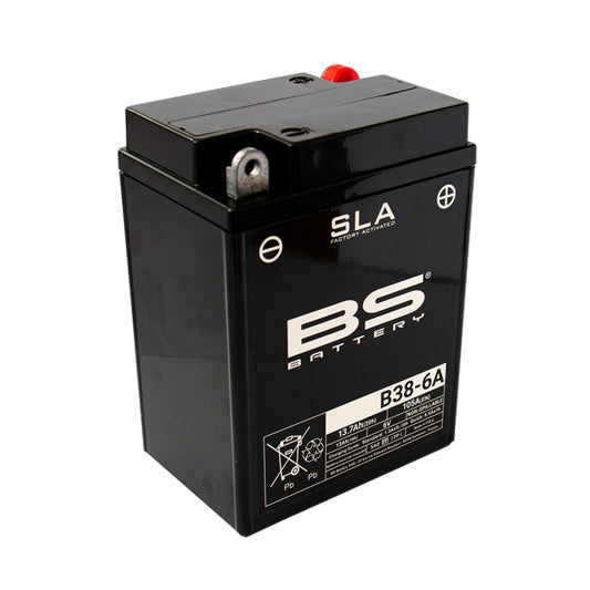 BS B38-6A SLA (WC) Factory Activated Battery