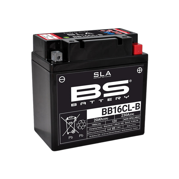 BS BB16CL-B SLA (WC) Factory Activated Battery