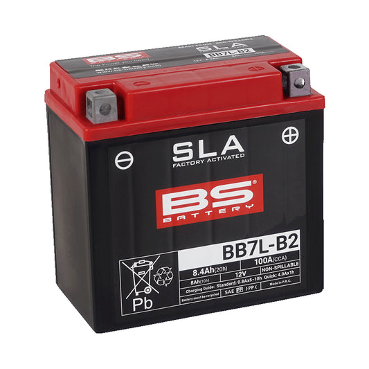 BS BB7L-B2 SLA (WC) Factory Activated Battery