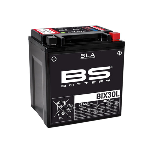 BS BIX30L SLA (WC) Factory Activated Battery