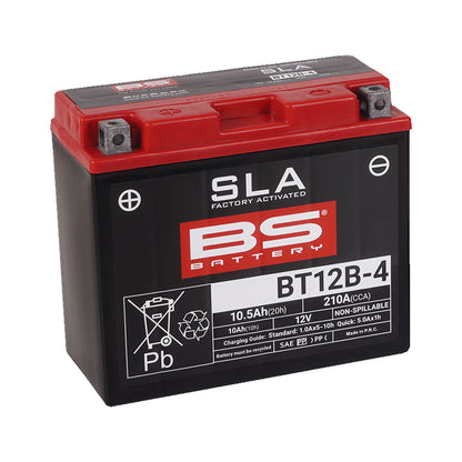 BS BT12B-4 SLA (WC) Factory Activated Battery