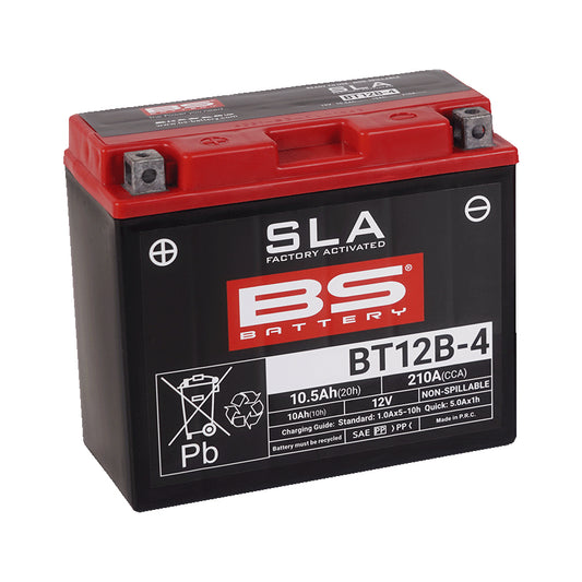 BS BT12B-4 SLA (WC) Factory Activated Battery