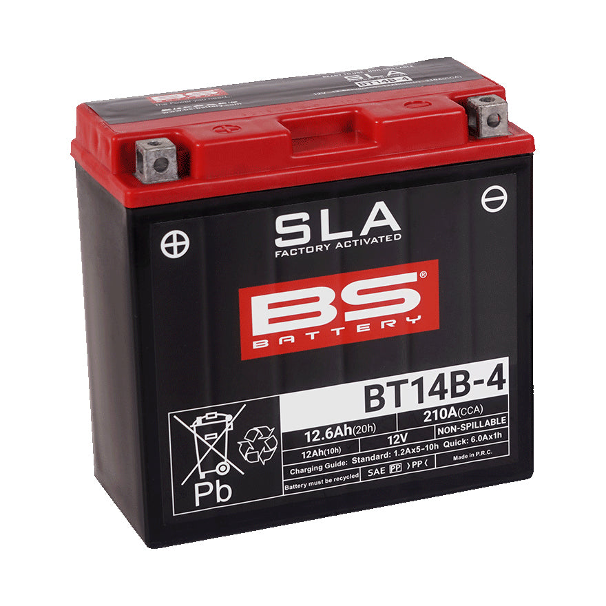 BS BT14B-4 SLA (WC) Factory Activated Battery