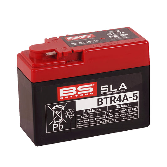 BS BTR4A-5 SLA (WC) Factory Activated Battery