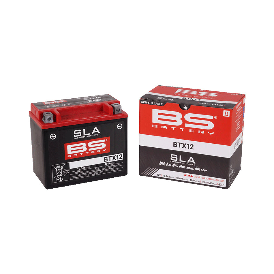 BS BTX12 SLA (WC) Factory Activated Battery
