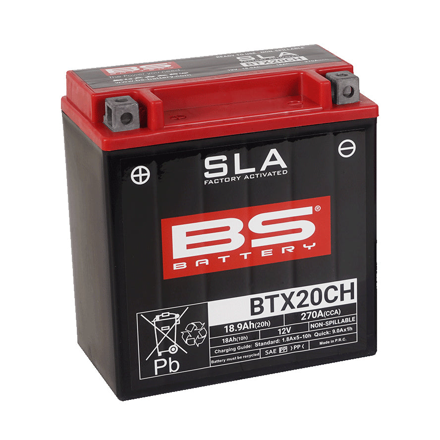 BS BTX20CH SLA (WC) Factory Activated Battery